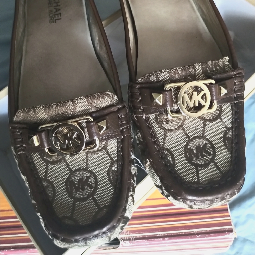 Michael Kors Monogram Loafers